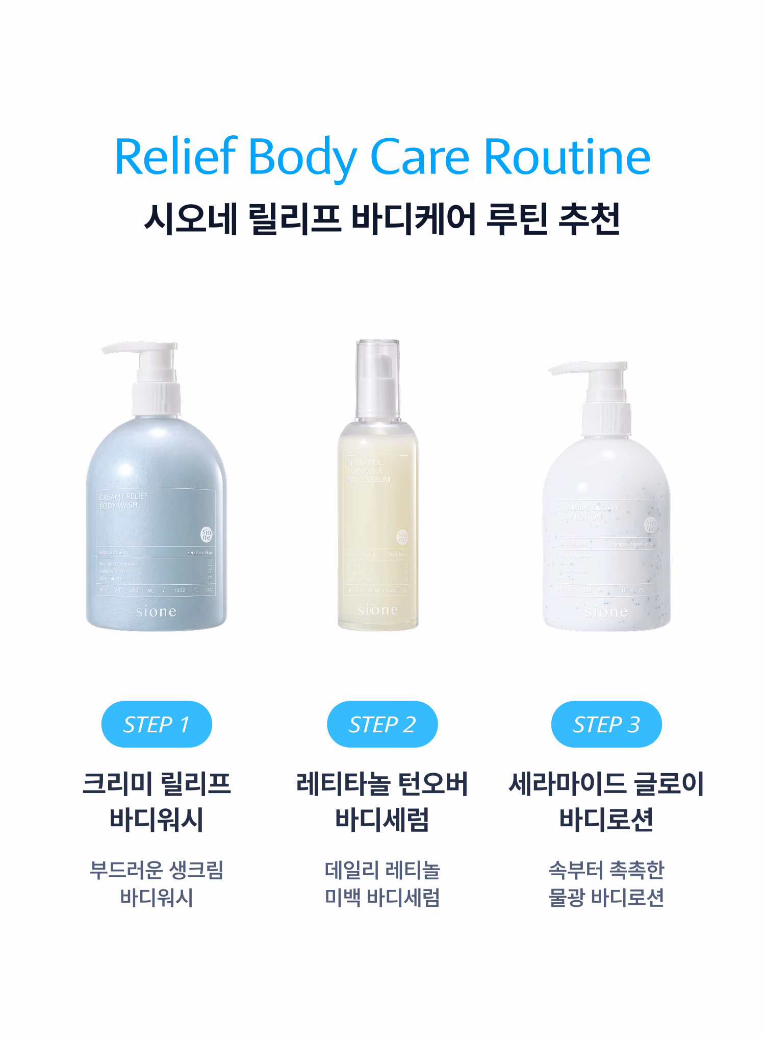 시오네 세라마이드 글로이 바디로션