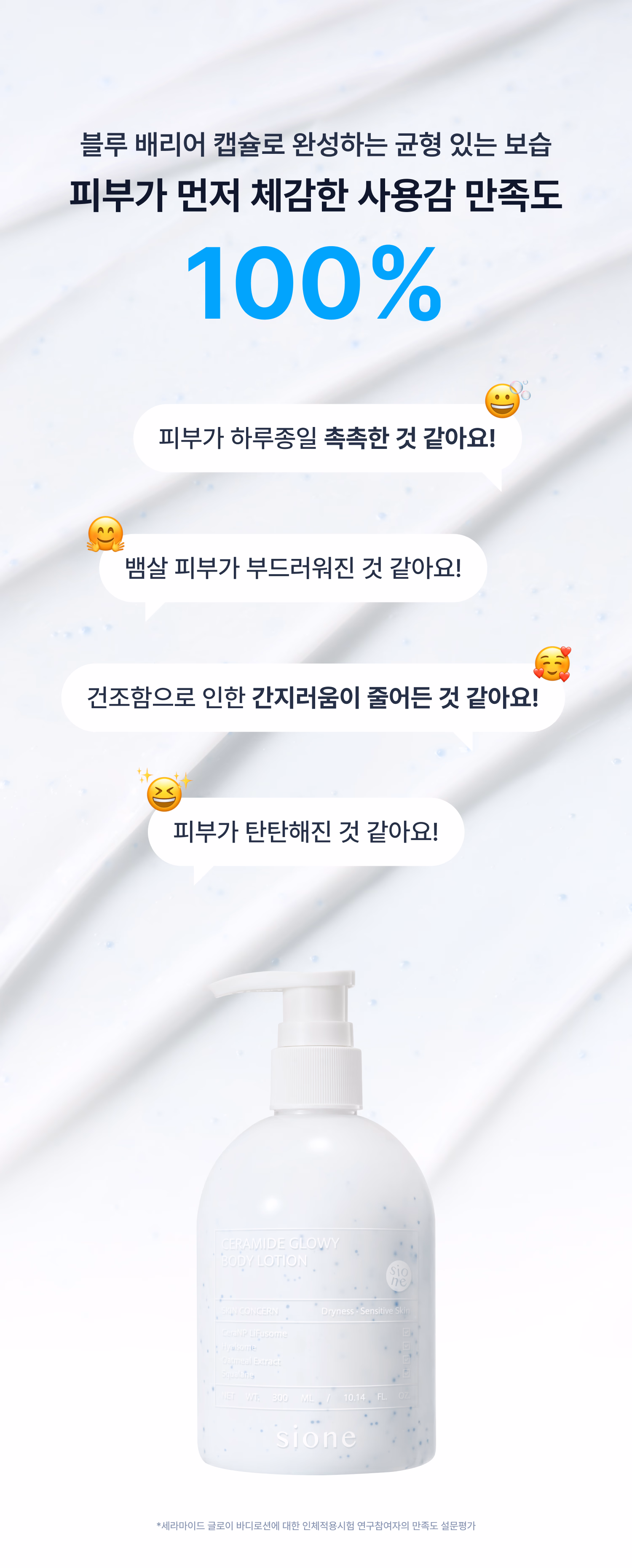 시오네 세라마이드 글로이 바디로션